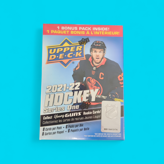 2021-22 Upper Deck Series 1 Hockey Blaster Box