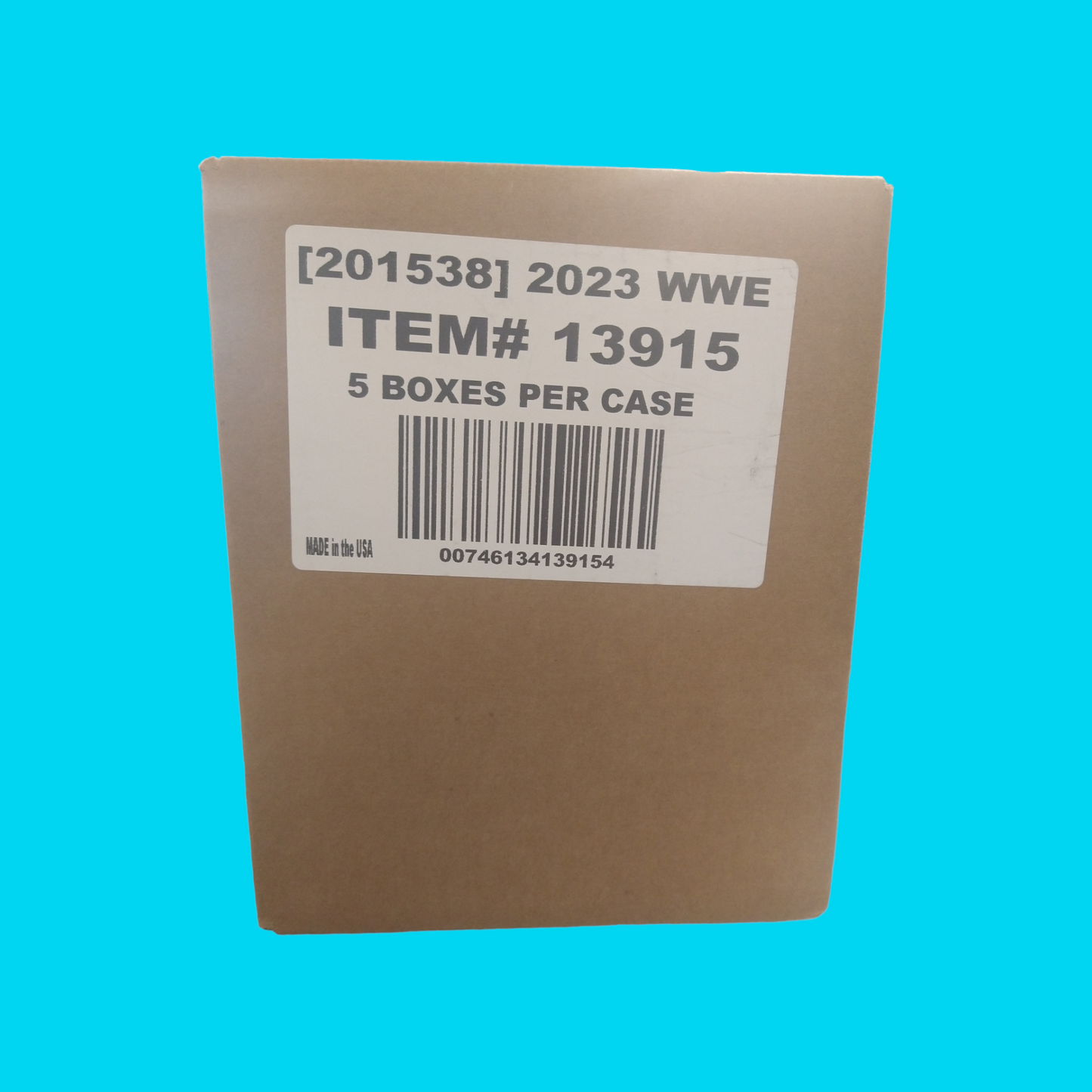 2023 Panini WWE Immaculate 5-Box Case