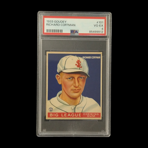 1933 Goudey Richard Coffman PSA 4