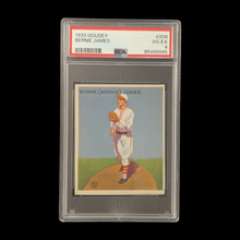 Load image into Gallery viewer, 1933 Goudey Bernie James PSA 4