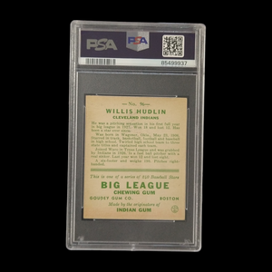 1933 Goudey Willis Hudlin PSA 5