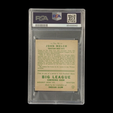 Load image into Gallery viewer, 1933 Goudey John Welch PSA 5