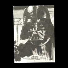 Load image into Gallery viewer, Topps Star Wars Darth Vader 1/1 Sketch Card