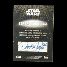 Load image into Gallery viewer, Topps Star Wars Space Storm Trooper 1/1 Sketch Card