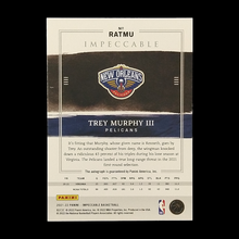 Load image into Gallery viewer, 2021-22 Panini Impeccable Trey Murphy Asia Tmal Rookie Autograph /88