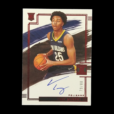 2021-22 Panini Impeccable Trey Murphy Asia Tmal Rookie Autograph /88