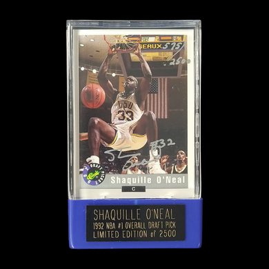 1992 Classic Draft Picks Shaquille O'Neal Rookie Autograph /2500