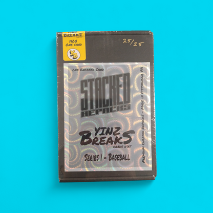 Yinz Breaks Stacked Repacks Baseball Box Series 1