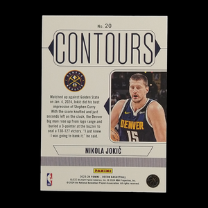 2023-24 Panini Recon Nikola Jokic Contours SSP