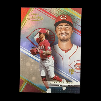 2021 Topps Gold Label Jonathan India Rookie Red /25