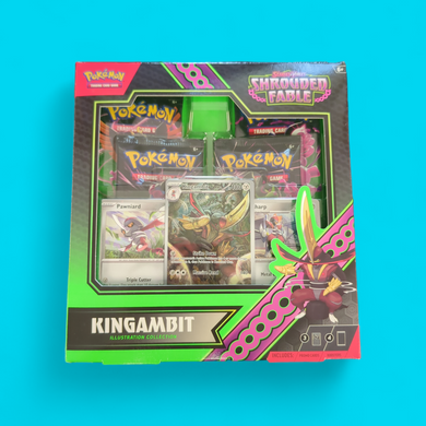 Pokémon Scarlet & Violet Shrouded Fable Kingambit Illustration Collection Box