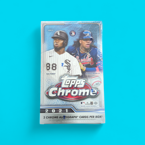 2021 Topps Chrome Baseball Hobby Box