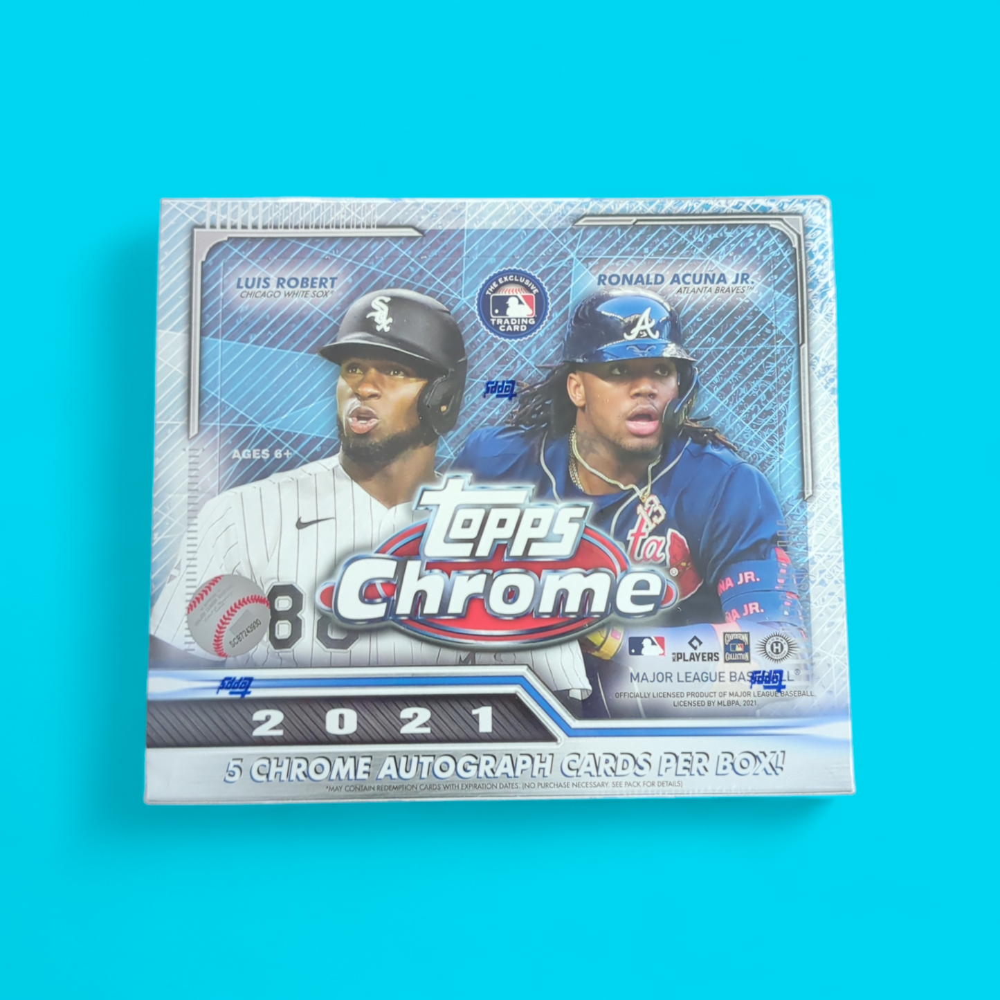 2021 Topps Chrome Baseball HTA Jumbo Box