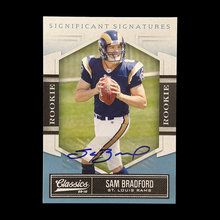 Load image into Gallery viewer, 2010 Panini Classics Sam Bradford Rookie Platinum Autograph /25