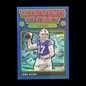 2021 Panini Contenders Optic Josh Allen Winning Ticket Blue Prizm /99