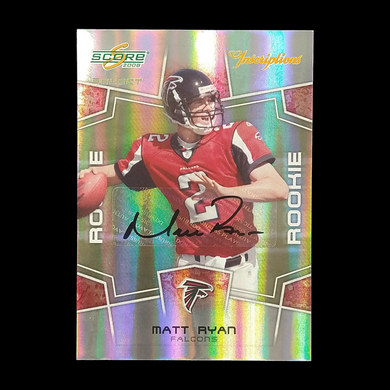 2008 Score Select Matt Ryan Rookie Autograph /25