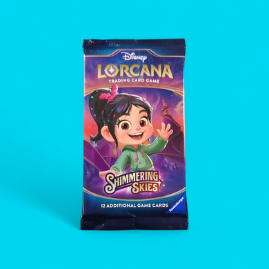 Disney Lorcana Shimmering Skies Booster Pack (Styles Vary)