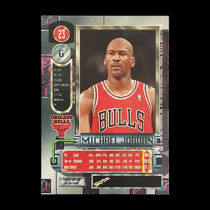 1997-98 Skybox Metal Universe Michael Jordan #23
