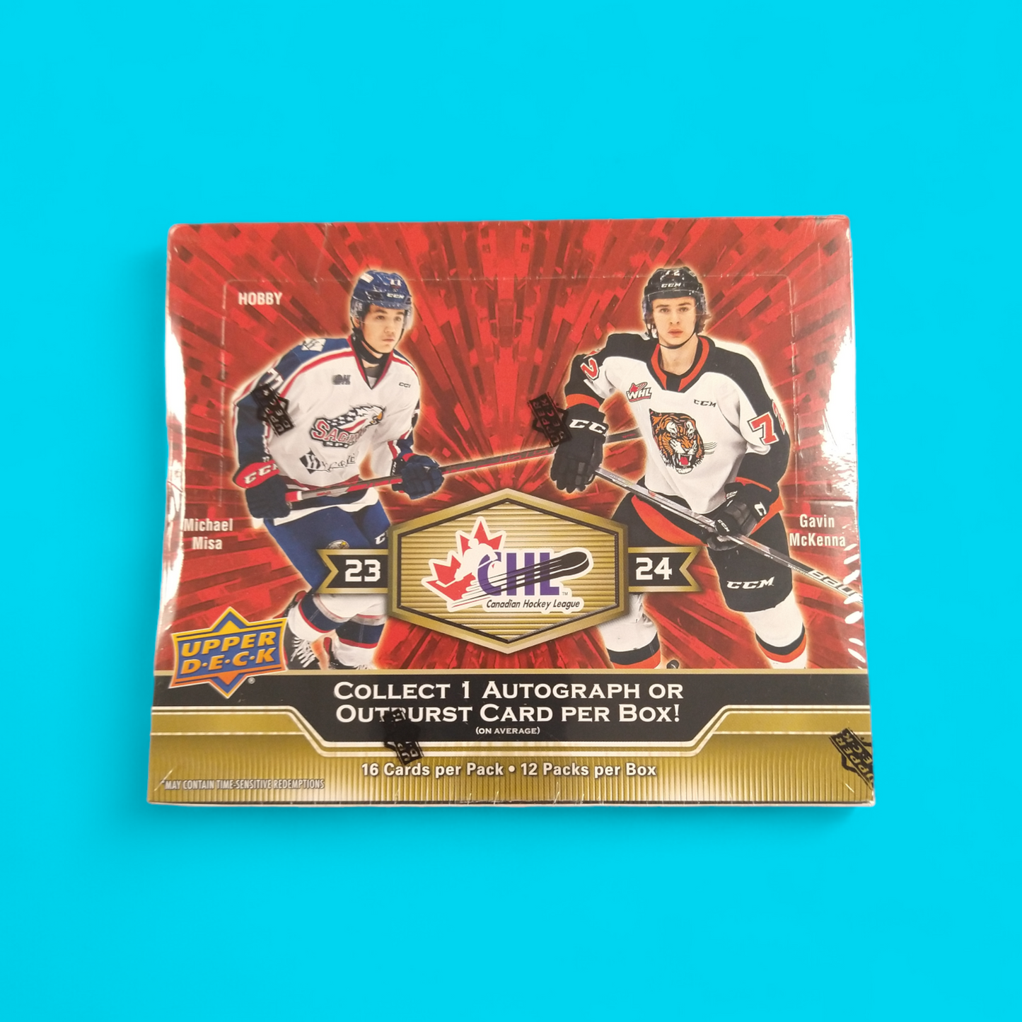2023-24 Upper Deck CHL Hockey Hobby Box