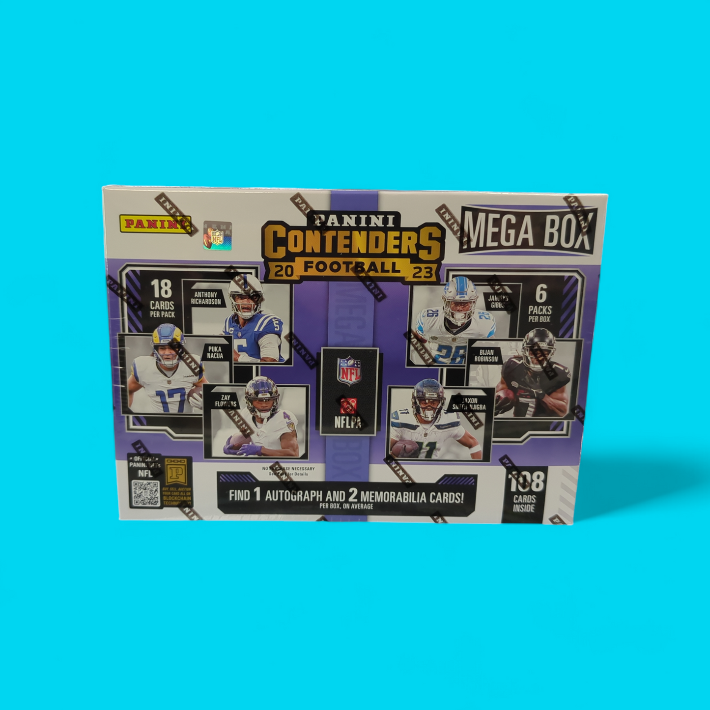 2023 Panini Contenders Football Hobby Mega Box