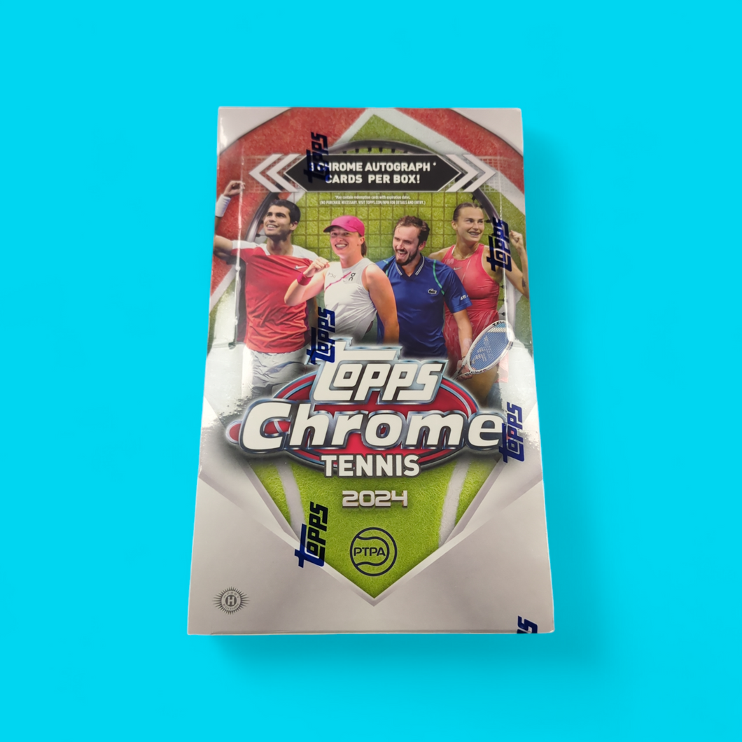 2024 Topps Chrome Tennis Hobby Box