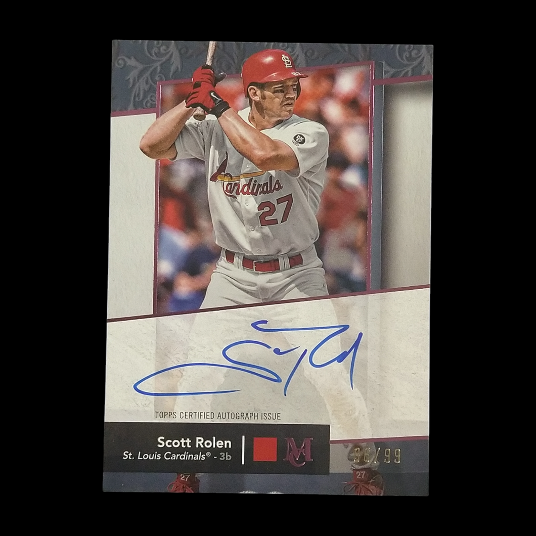 2024 Topps Museum Scott Rolen Autograph /99