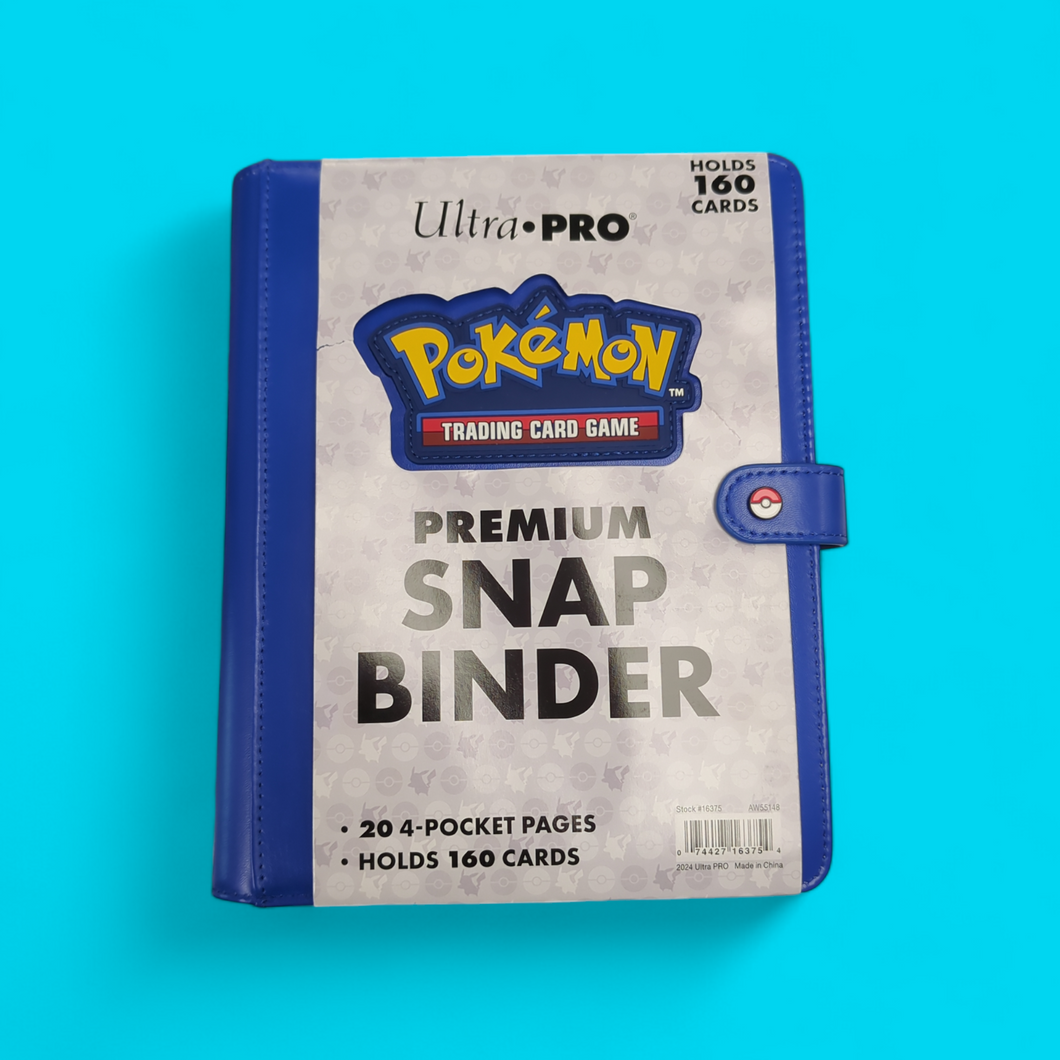 4 Pocket Card Album Ultra Pro 4-Pocket Trading Card Album Binder Blue, 10 Pages, Holds Sports & Gaming Cards Card Binder Sleeves 4 Pocket Card Album Ultra Pro 4-Pocket Trading Card Album Binder Blue, 10 Pages, Holds Sports & Gaming Cards Card Binder Sleeves