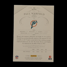 Load image into Gallery viewer, 2014 Panini National Treasures Paul Warfield Jersey Patch /5