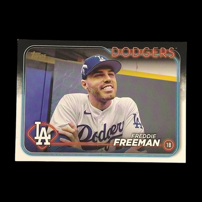 2024 Topps Freddie Freeman Golden Mirror SSP