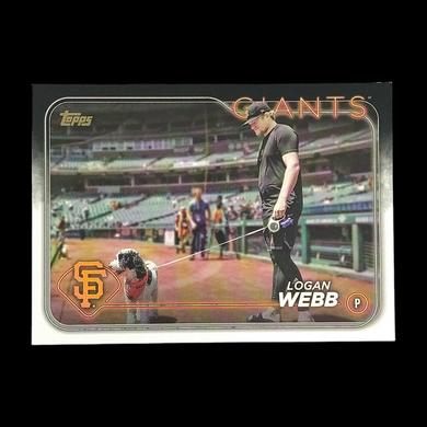 2024 Topps Logan Webb Golden Mirror SSP