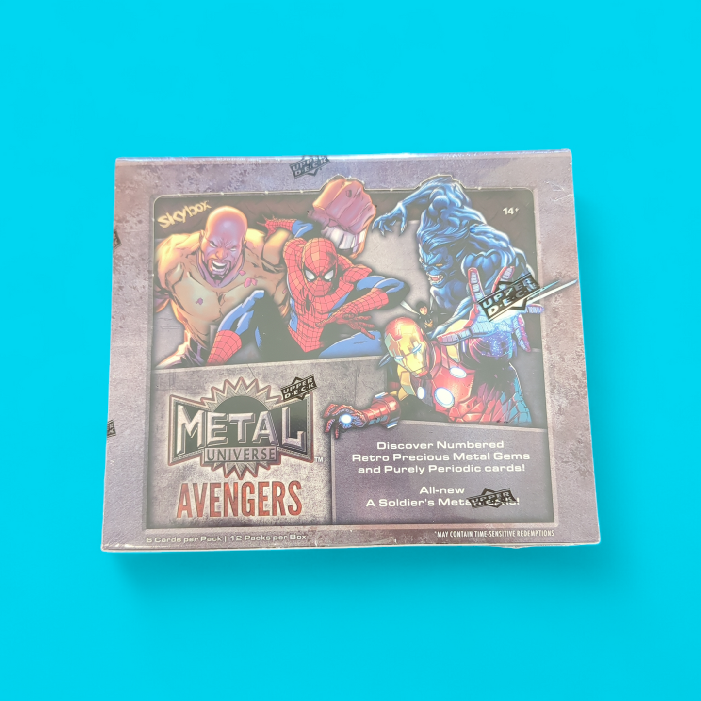Upper Deck Marvel Metal Universe Avengers Hobby Box