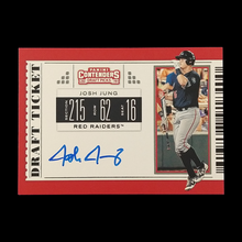 Load image into Gallery viewer, 2019 Panini Contenders Draft Josh Jung On Card Autograph