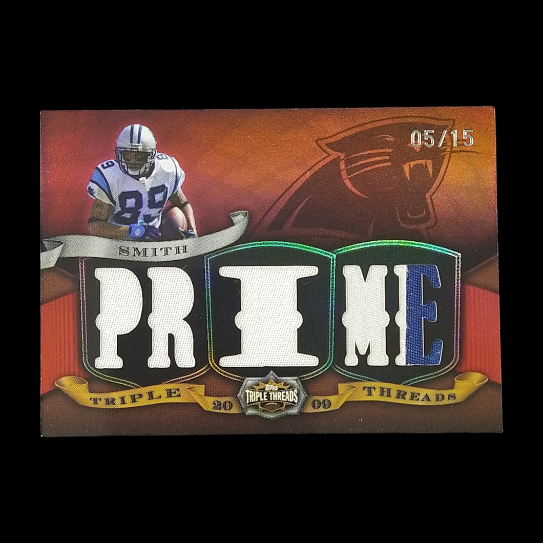 2009 Topps Triple Threads Steve Smith Jersey Patch /15