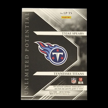 Load image into Gallery viewer, 2023 Panini Limited Tyjae Spears Rookie Jersey Patch /25