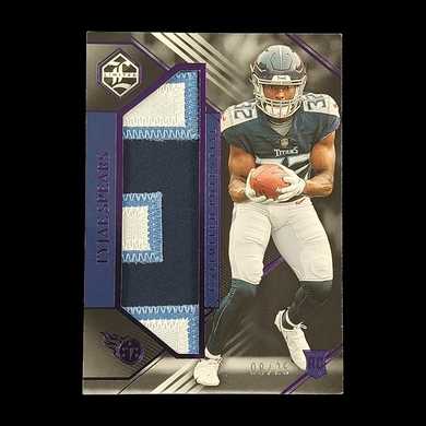 2023 Panini Limited Tyjae Spears Rookie Jersey Patch /25