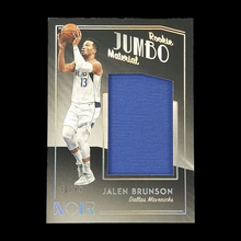 Load image into Gallery viewer, 2018-19 Panini Noir Jalen Brunson Rookie Jumbo Jersey /99