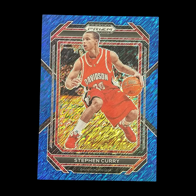 2023 Panini Prizm Draft Stephen Curry Blue Shimmer /19