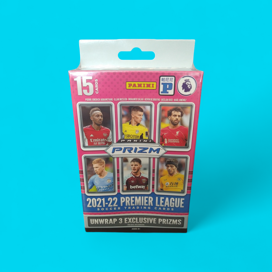 2021 Panini Prizm Soccer Premier League EPL Prizm Hanger Box Asia