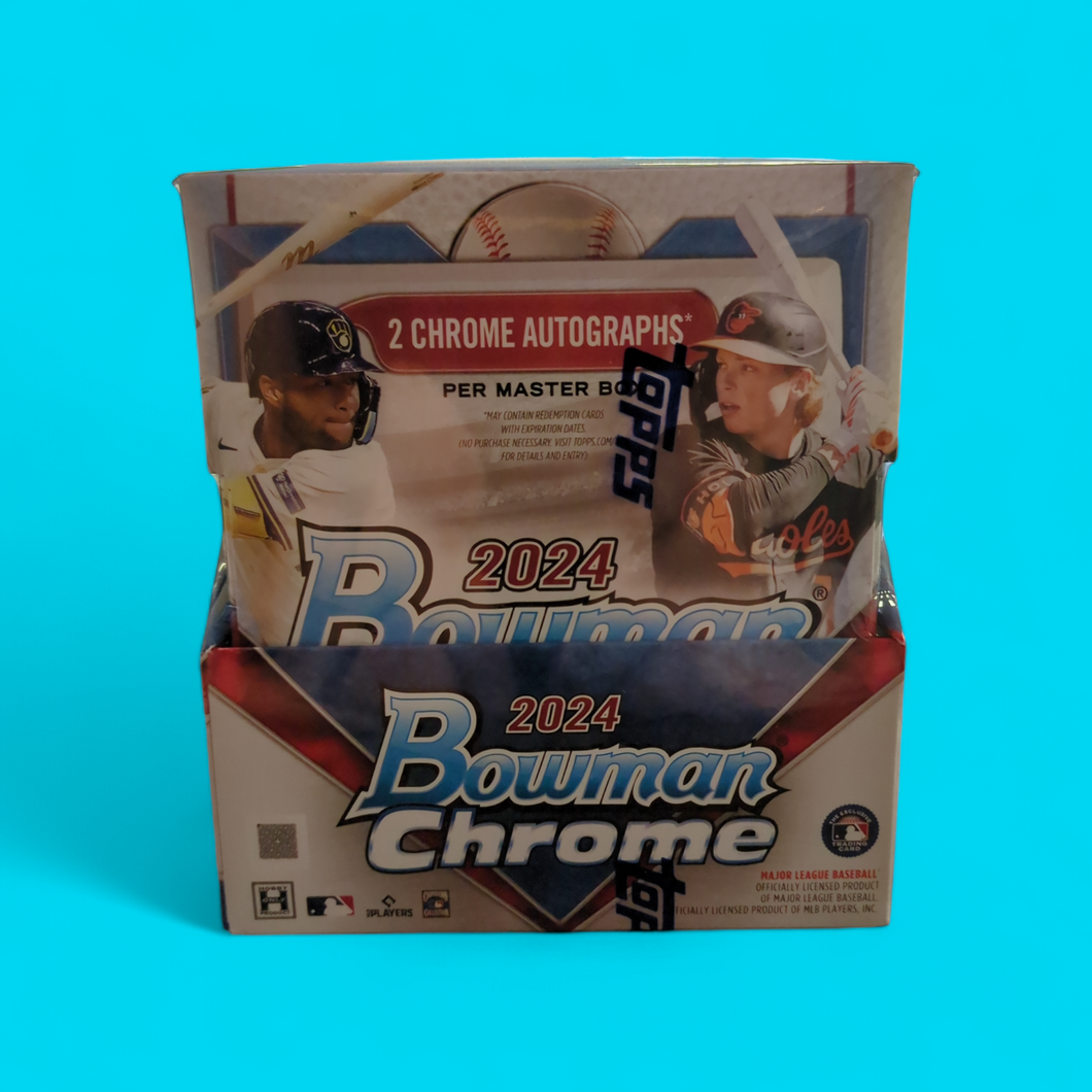 2024 Bowman Chrome Baseball Hobby Box