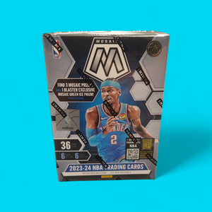 2023-24 Panini Mosaic Basketball Hobby Blaster Box ( Green Prizm )