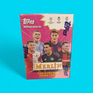 2023-24 Topps Merlin UEFA Club Competitions Chrome Soccer Blaster Box