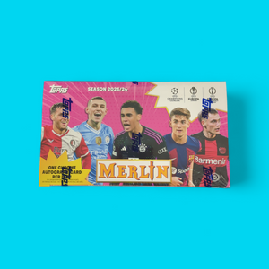 2023-24 Topps Merlin UEFA Club Competitions Chrome Soccer Hobby Box