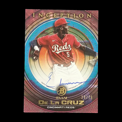 2022 Topps Inception Elly De La Cruz Autograph /75