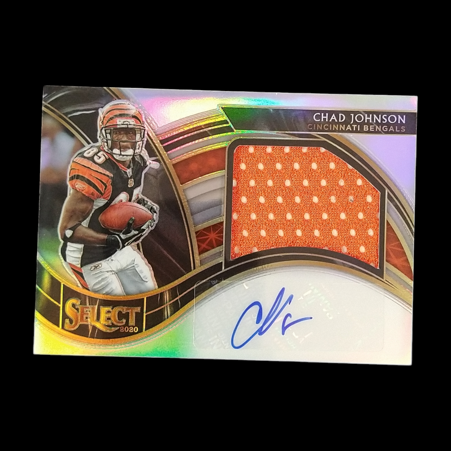 2020 Panini Select Chad Johnson Rookie Jersey Autograph /99