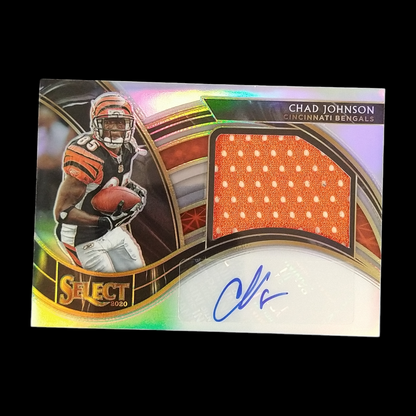 2020 Panini Select Chad Johnson Rookie Jersey Autograph /99