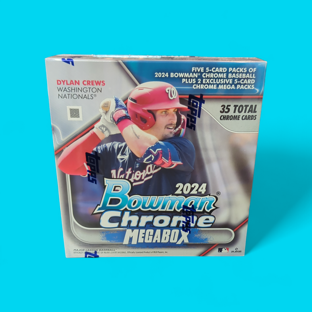 *PRE ORDER* 2024 Bowman Chrome Baseball Mega Box *RELEASES 10/2/24* SCJ