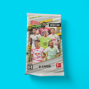 2021-22 Topps Bundesliga Soccer Hobby Pack