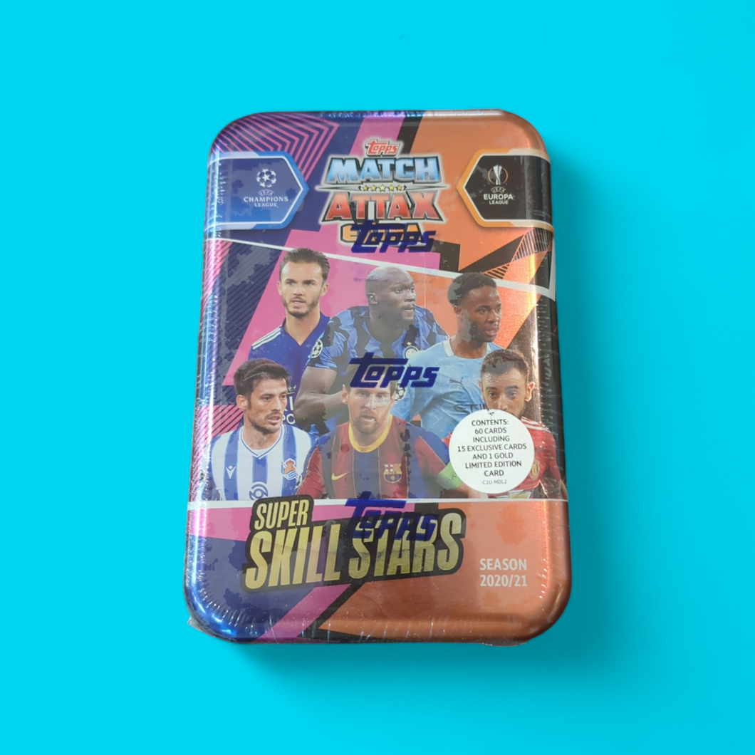 2020-21 Topps Match Attax eXtra Super Skill Stars Tin