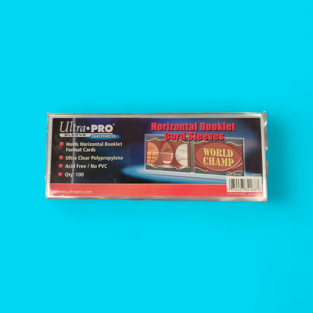 Ultra Pro Horizontal Booklet Card Sleeves