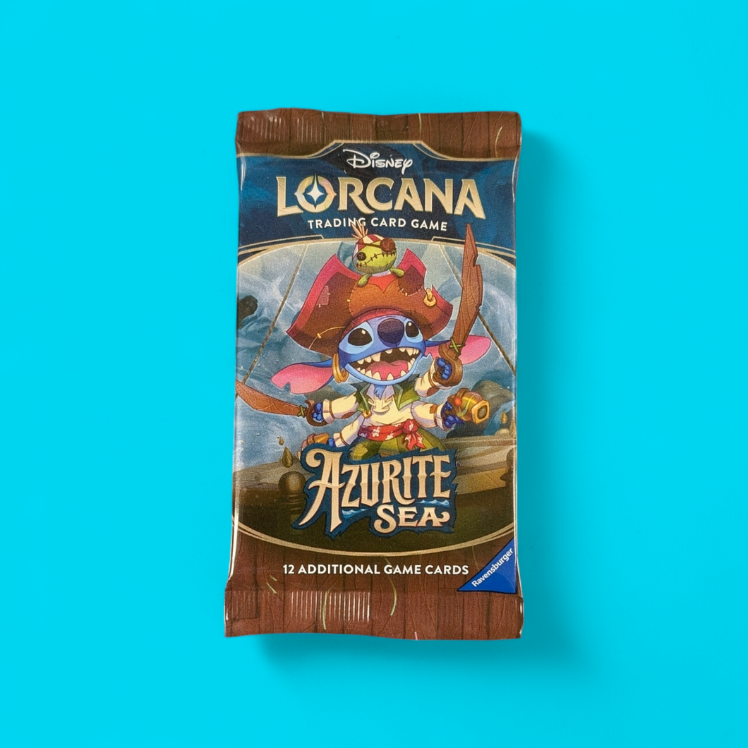 Disney Lorcana Azurite Sea Booster Pack